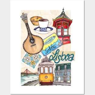 Typical Lisbon Posters and Art